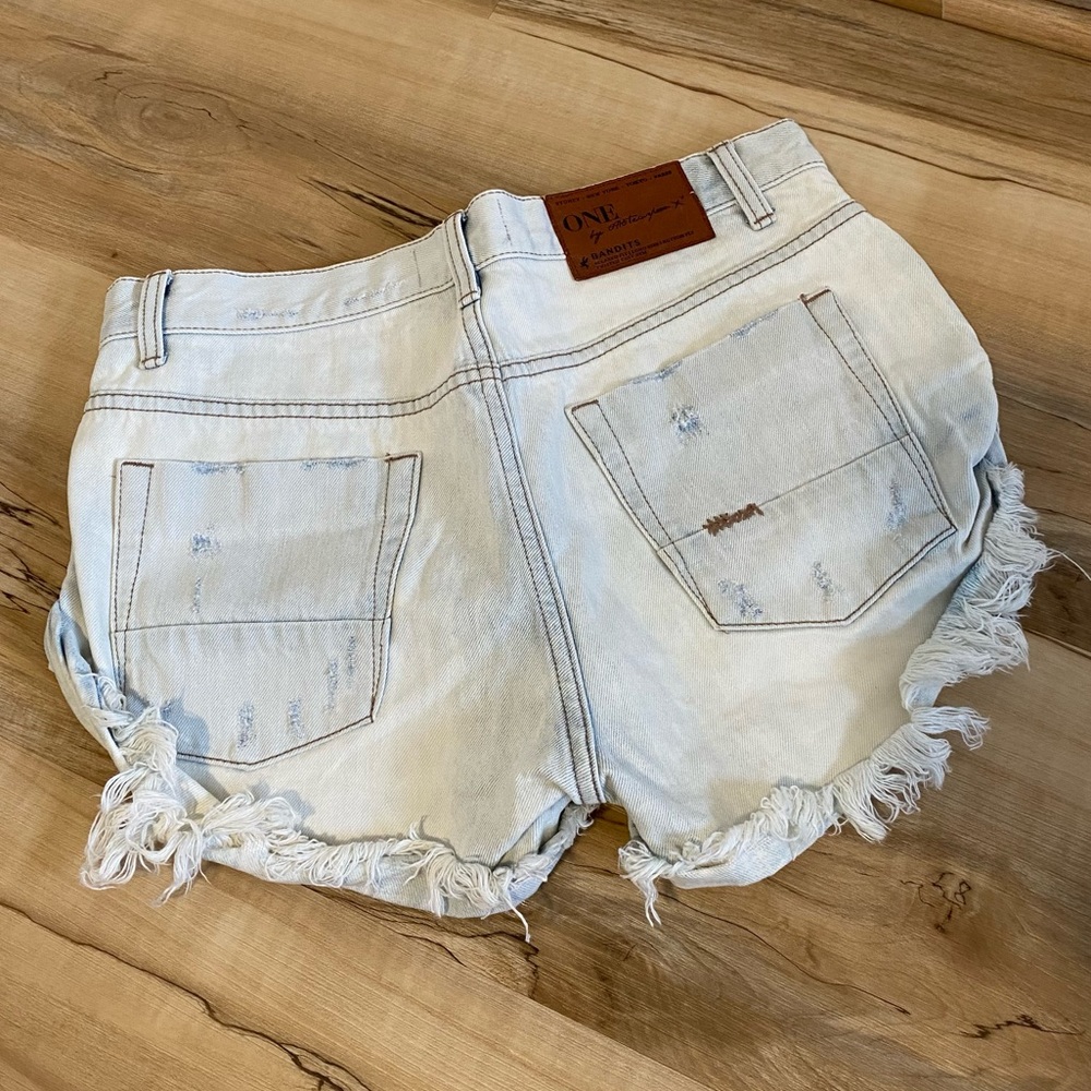 One Teaspoon Acid Wash Bandits - Picture 2 of 2